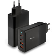 100W - Chargeur secteur NGS Bud 2x USB-C + 2x USB-A - BUD100W - 1FO