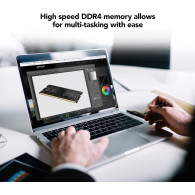 16Go DDR4 Lexar 3200Mhz (Noir) - LD4AS016G-B3200GSST SODIMM - 1FO