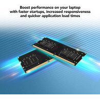 16Go DDR4 Lexar 3200Mhz (Noir) - LD4AS016G-B3200GSST SODIMM - 1FO