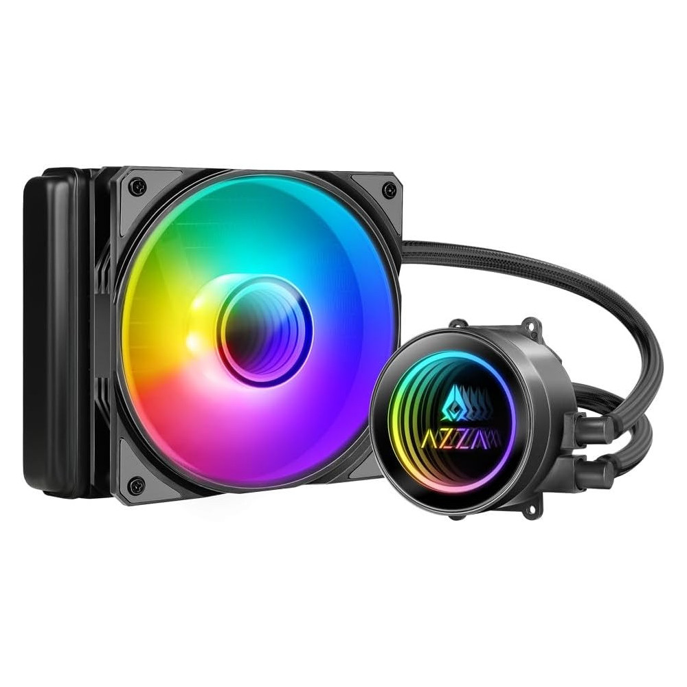 Watercooling AIO Azza Galeforce RGB - 120mm (Noir) - LCAZ-120C-ARGB - 1FO Watercooling AIO Azza Galeforce RGB - 120mm (Noir) - LCAZ-120C-ARGB - 1FO