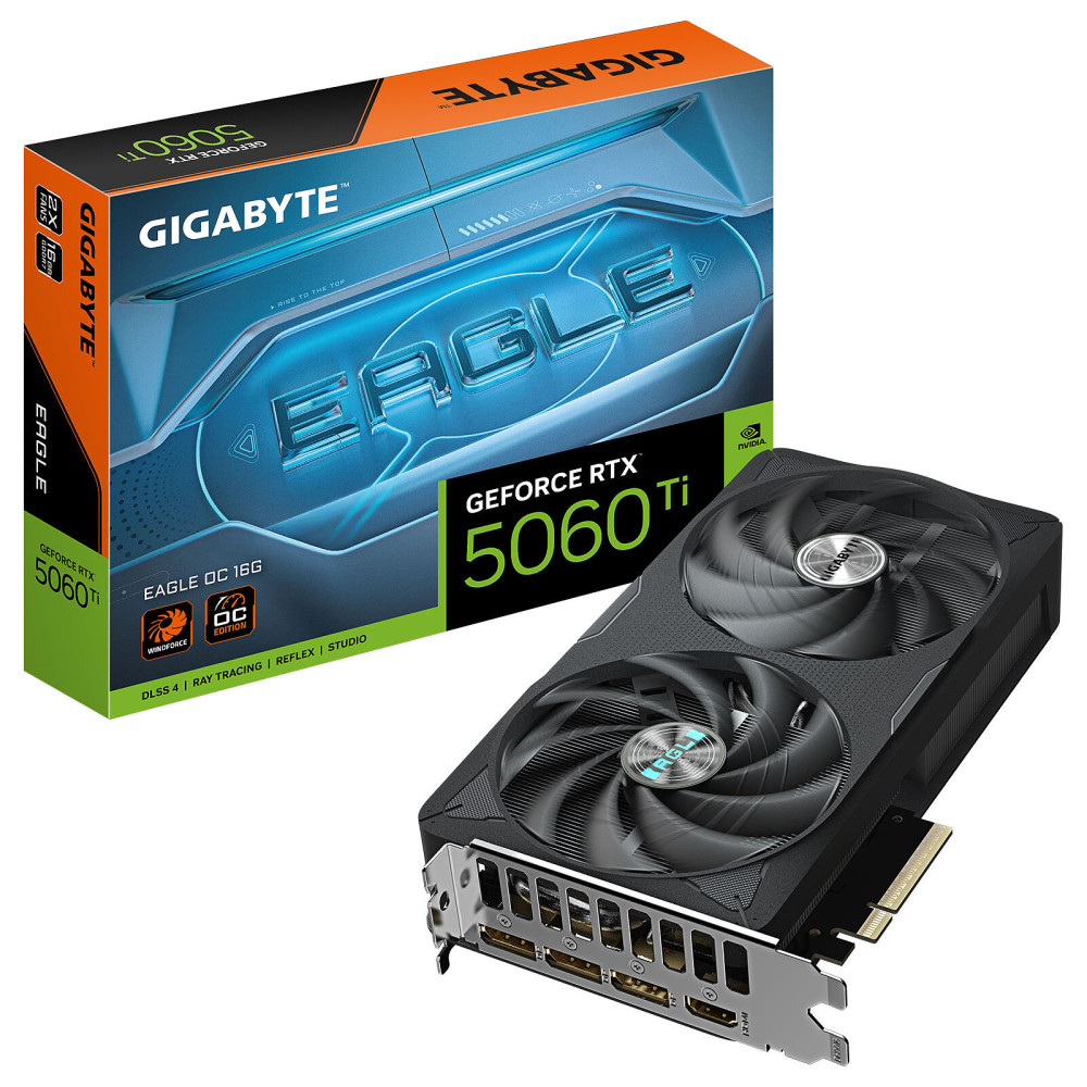 Gigabyte GeForce RTX 5060 Ti EAGLE OC 16G - ACA Gigabyte GeForce RTX 5060 Ti EAGLE OC 16G - ACA