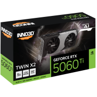 Inno3D GeForce RTX 5060 Ti Twin X2 8Go - N506T2-08D7-193075N - 1FO