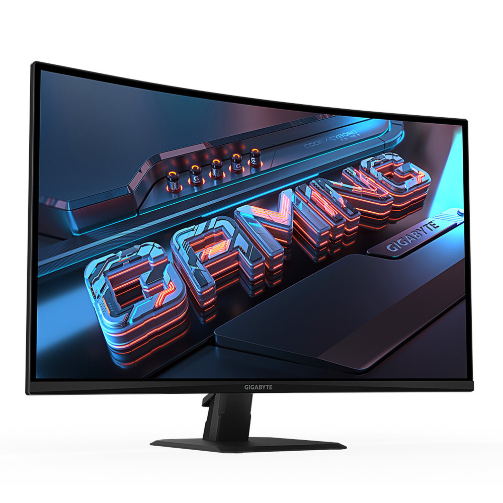 Gigabyte 31.5" - Gaming GS32QC incurvé Quad HD 165Hz (Noir) - GS32QC - 1FO
