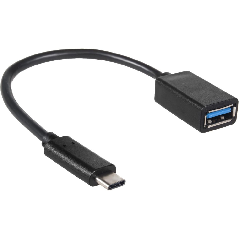 Adaptateur Maclean USB Type-C Vers USB 3.0 AF (Noir) - MCTV-843 - 1FO Adaptateur Maclean USB Type-C Vers USB 3.0 AF (Noir) - MCTV-843 - 1FO