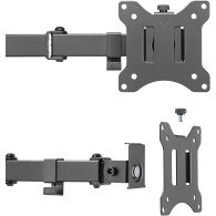 Support Double-écran à poser Maclean MC-884 de 17" à 32" (16kg max) - MC-884 - 1FO
