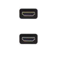 10m - HDMI 4K 2.0 Nanocable M/M (Noir/Bleu) - 1FO