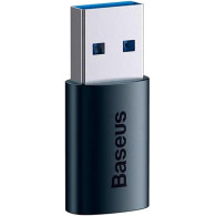 Mini Adaptateur Baseus Ingenuity USB-A 3.1 Vers USB-C OTG (Noir) - ZJJQ000103 - 1FO