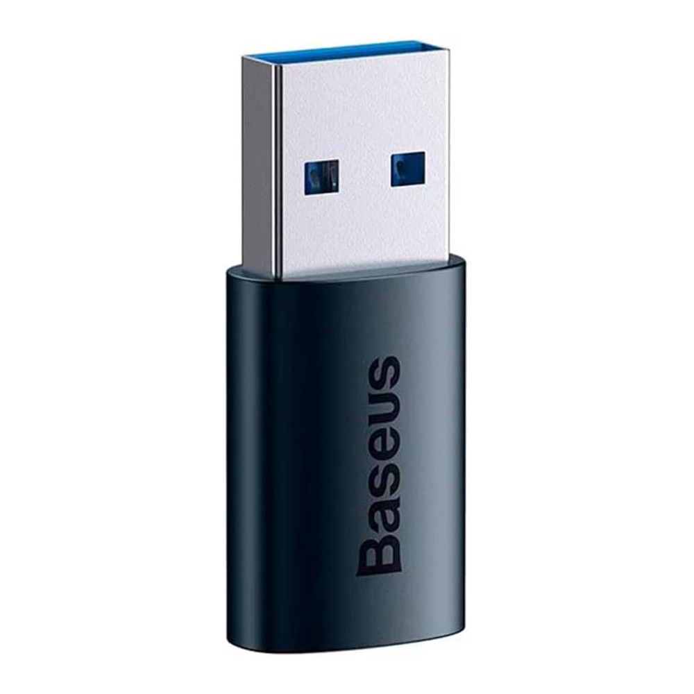 Mini Adaptateur Baseus Ingenuity USB-A 3.1 Vers USB-C OTG (Noir) - ZJJQ000103 - 1FO