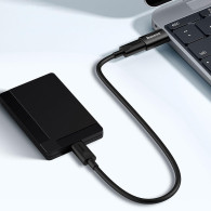Mini Adaptateur Baseus Ingenuity USB-A 3.1 Vers USB-C OTG (Noir) - ZJJQ000103 - 1FO