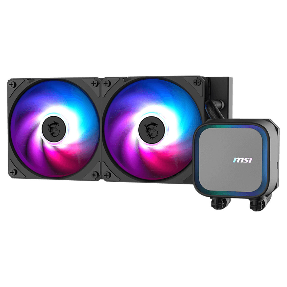 Kit Watercooling MSI Mag CoreLiquid A13 RGB - 240mm (Noir) - 306-7ZWCA11-L80 - 1FO Kit Watercooling MSI Mag CoreLiquid A13 RGB - 240mm (Noir) - 306-7ZWCA11-L80 - 1FO