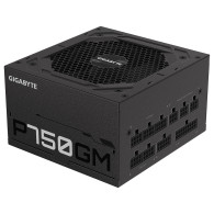 Alimentation ATX Gigabyte P750GM - 750W (Noir) - GP-P750GM - 80+ GOLD - 1FO