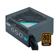 Alimentation ATX Azza PSAZ Bronze - 650W (Noir) - PSAZ-650W - 1FO