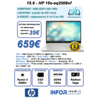 15.6 - HP 15s-eq2008nf - 1FO