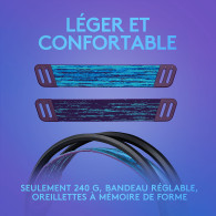 Casque Gamer filaire Logitech G335 (Noir) - ZON