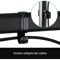 Support Double écran à poser Arctic Z2 Basic (Noir) - AEMNT00040A - 1FO