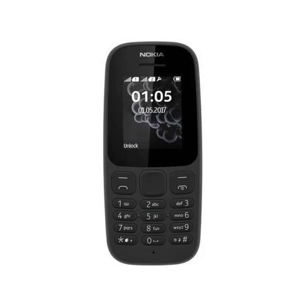 Nokia 105 Edition 4 - 1.77 pouces Noir - LCDP