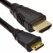 1.5m - Cable D2 Diffusion HDMI vers mini HDMI M/M (Noir) - HDMI/M/MINI - 1FO