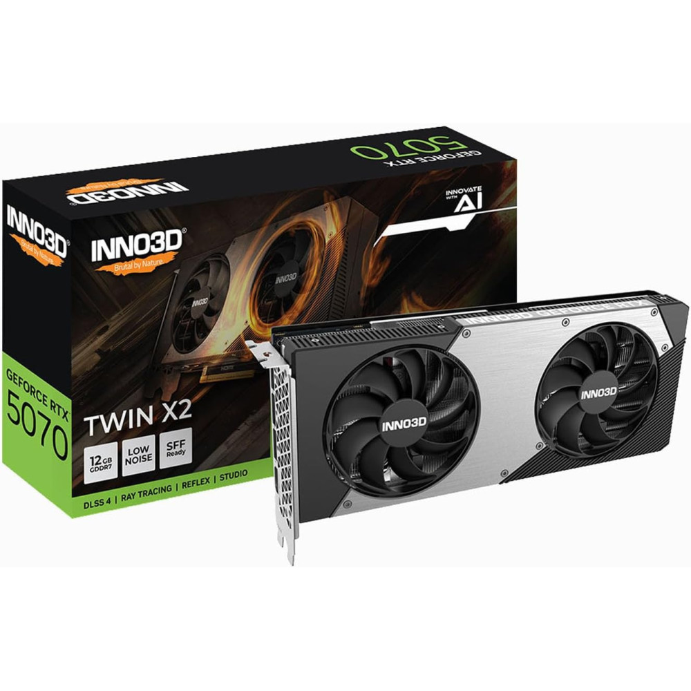 Inno3D GeForce RTX 5070 Twin X2 - N50702-12D7-195064N - 1FO