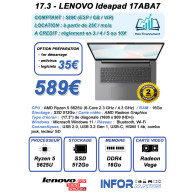 17.3 - Lenovo Ideapad 17ABA7 - DIS
