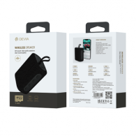 Enceinte Bluetooth à Lanière - Devia Kintone Series (O-A2) - Noir - LCDP