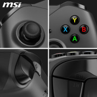 Gamepad MSI FORCE GC200 Filaire (Noir) - ACA
