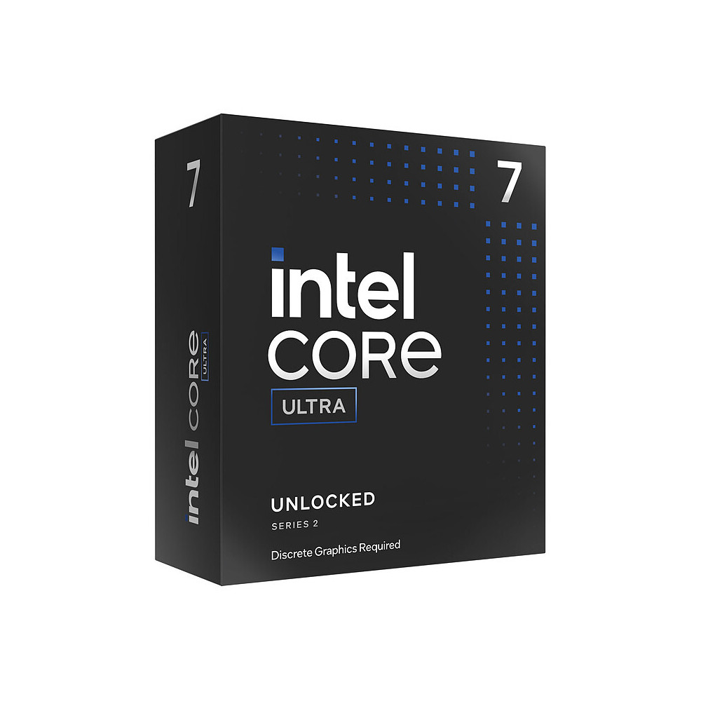 Processeur Intel Core Ultra 7 265KF (5,5 Ghz) LGA 1851 - Sans iGPU - BX80768265KF - 1FO