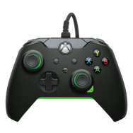 Manette Filaire Xbox Série X/S & PC PDP - NEON 049-012-GG - Noir - LCDP