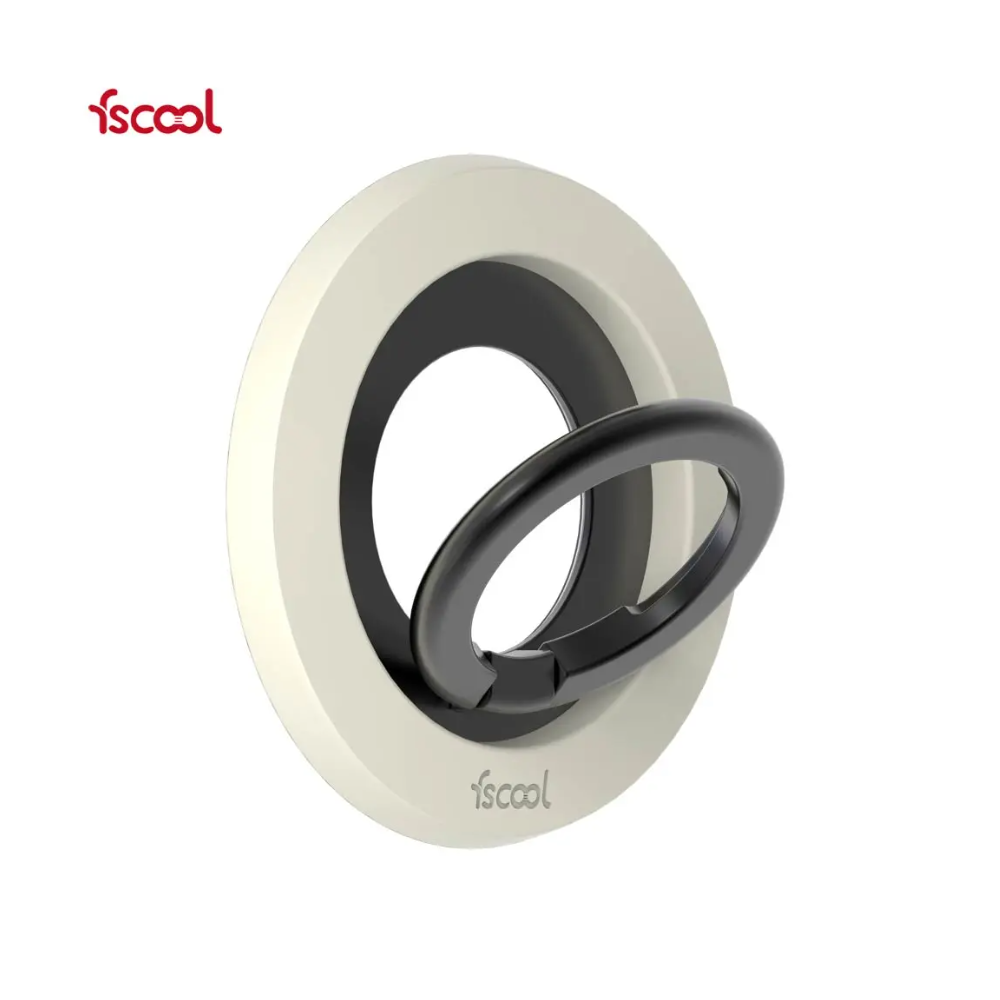 Bague Support Smartphone fscool R2 Magrip MagSafe Blanc - MOB
