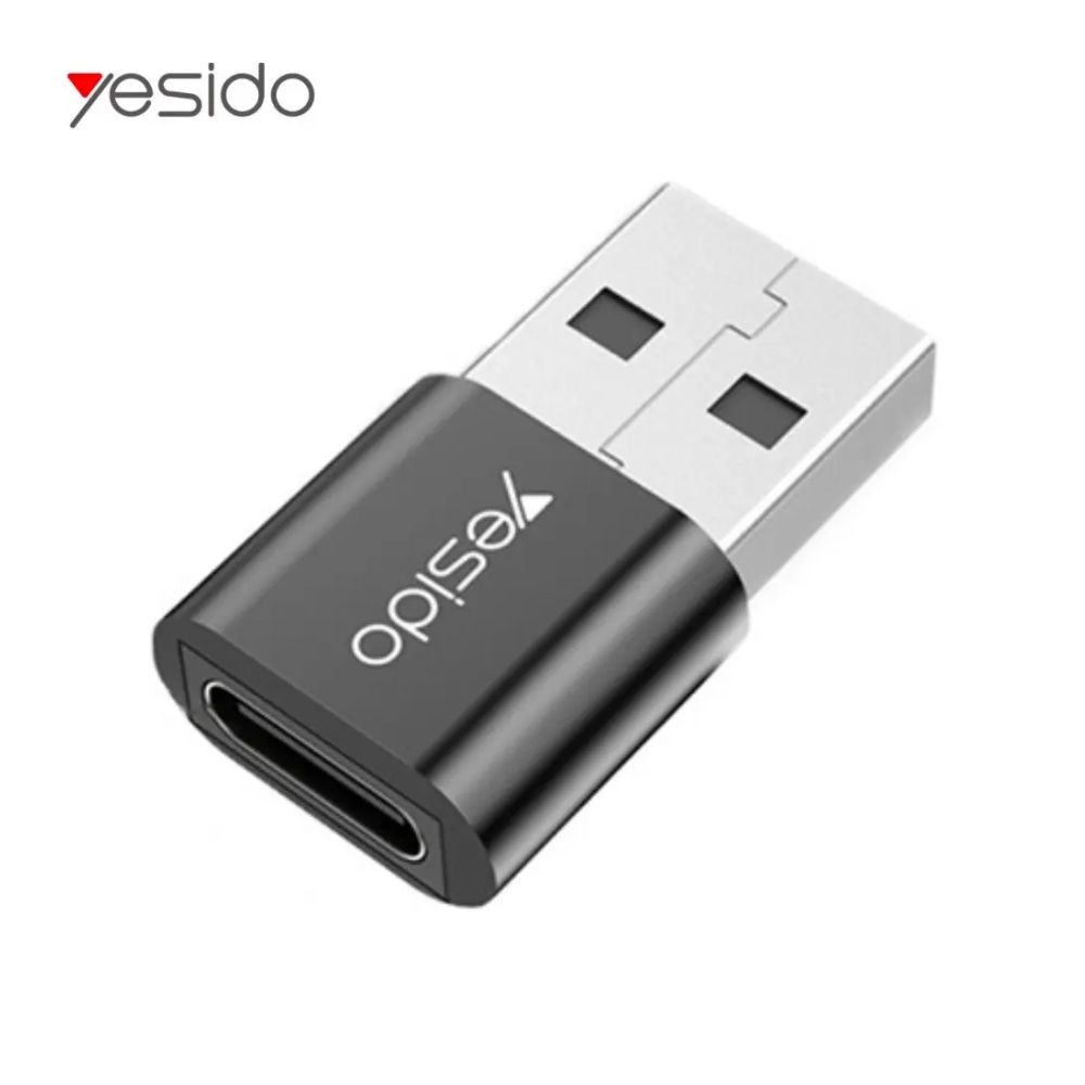 Adaptateur OTG USB-C Femelle vers USB Mâle Yesido GS09 - MOB
