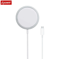 Chargeur MagSafe d-power F1068 15W Blanc - MOB