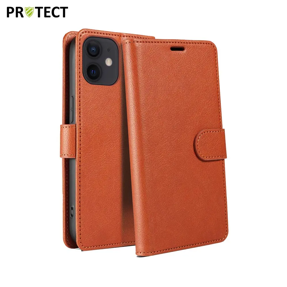 Housse de Protection IP011 PROTECT pour Apple iPhone 12 Mini Marron - MOB