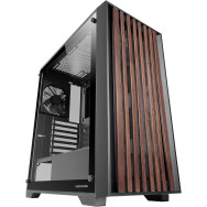Boitier Moyen Tour ATX Mars Gaming MC-Wood RGB avec panneau vitré (Noir/Transparent)- MCWOOD - 1FO