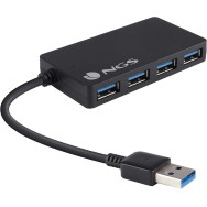 Hub USB 3.0 NGS iHub Tiny - 4 ports (Noir) - IHUB3.0TINY - 1FO