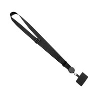 Tour de Cou Universel pour Smartphone Bandoulière Noir - MOB