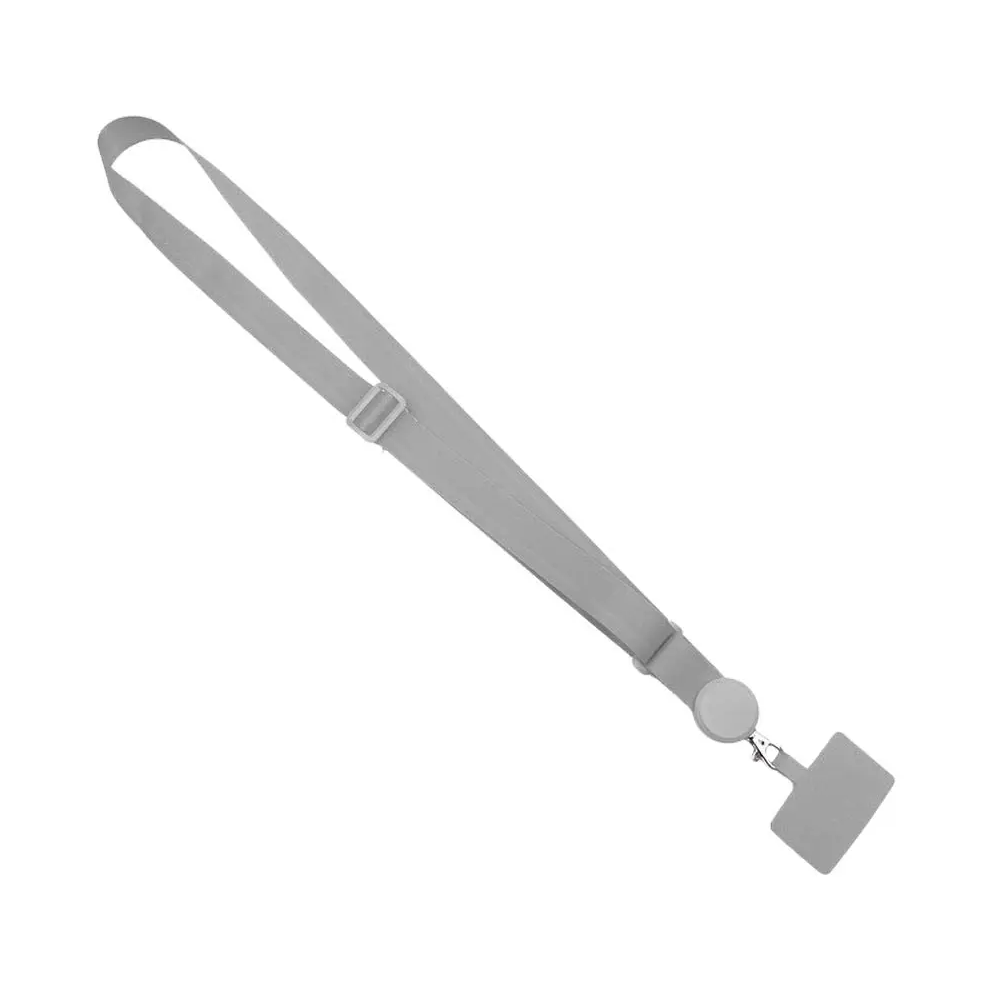 Tour de Cou Universel pour Smartphone Bandoulière Gris - MOB