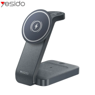 Station de Charge sans Fil Yesido DS26 4 en 1 Noir - MOB