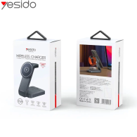 Station de Charge sans Fil Yesido DS26 4 en 1 Noir - MOB