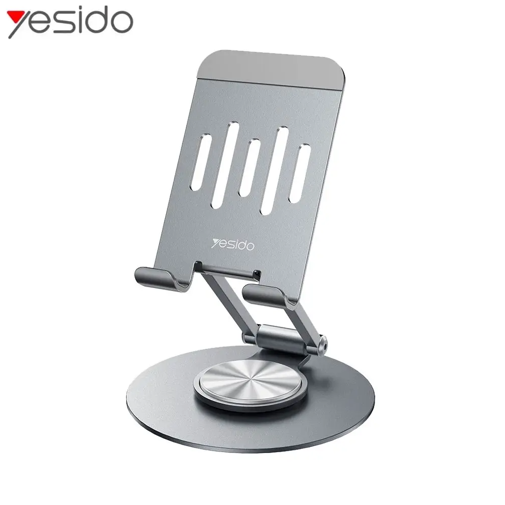 Support pour Smartphone Yesido C299 Rotatif Gris - MOB