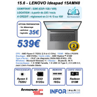 15.6 - Lenovo IdeaPad Slim 3 15AMN8 - DIS
