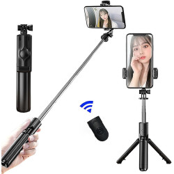 Support trépied universel avec selfie Bluetooth - 70cm - LCDP