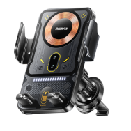 Support De Charge sans fil rotatif intelligent à 2 moteurs 15W pour voiture REMAX RM-C27 - Noir - LCDP