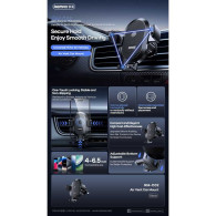 Support de Téléphone Voiture REMAX RM-C02 - Rotation 360° – Antidérapant – Noir - LCDP