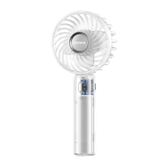Ventilateur Portable 1200mAh Remax RS-SF01 - 3 modes de vitesse - Transparent - LCDP