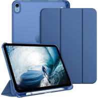 Etui compatible Apple iPad 11 (A16) et iPad 10 (Bleu) - ZON