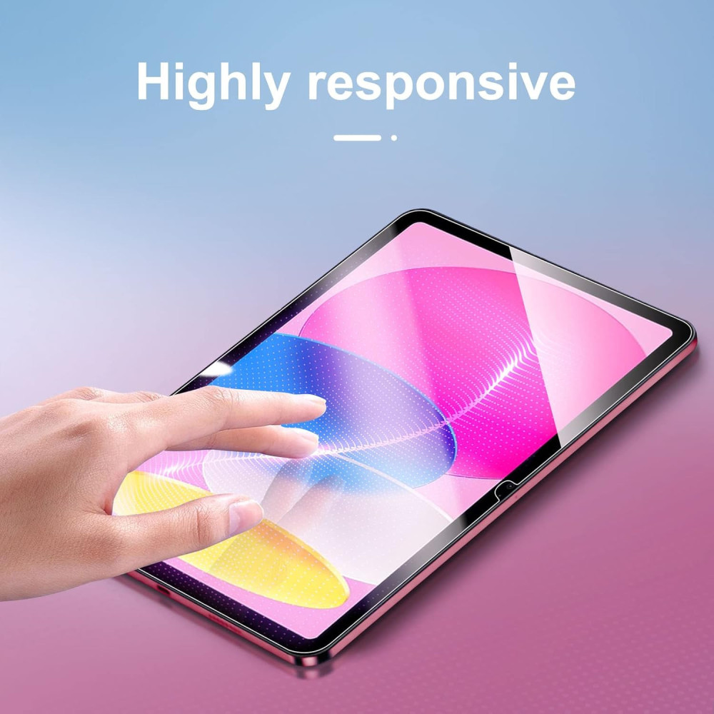 Verre trempé pour iPad 11 (A16) et iPad 10 (pose incluse) - ZON