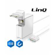 Chargeur Secteur MacBook Air MagSafe 2 45 W / 14.85V 3.05A LinQ A2-45W - LCD-P