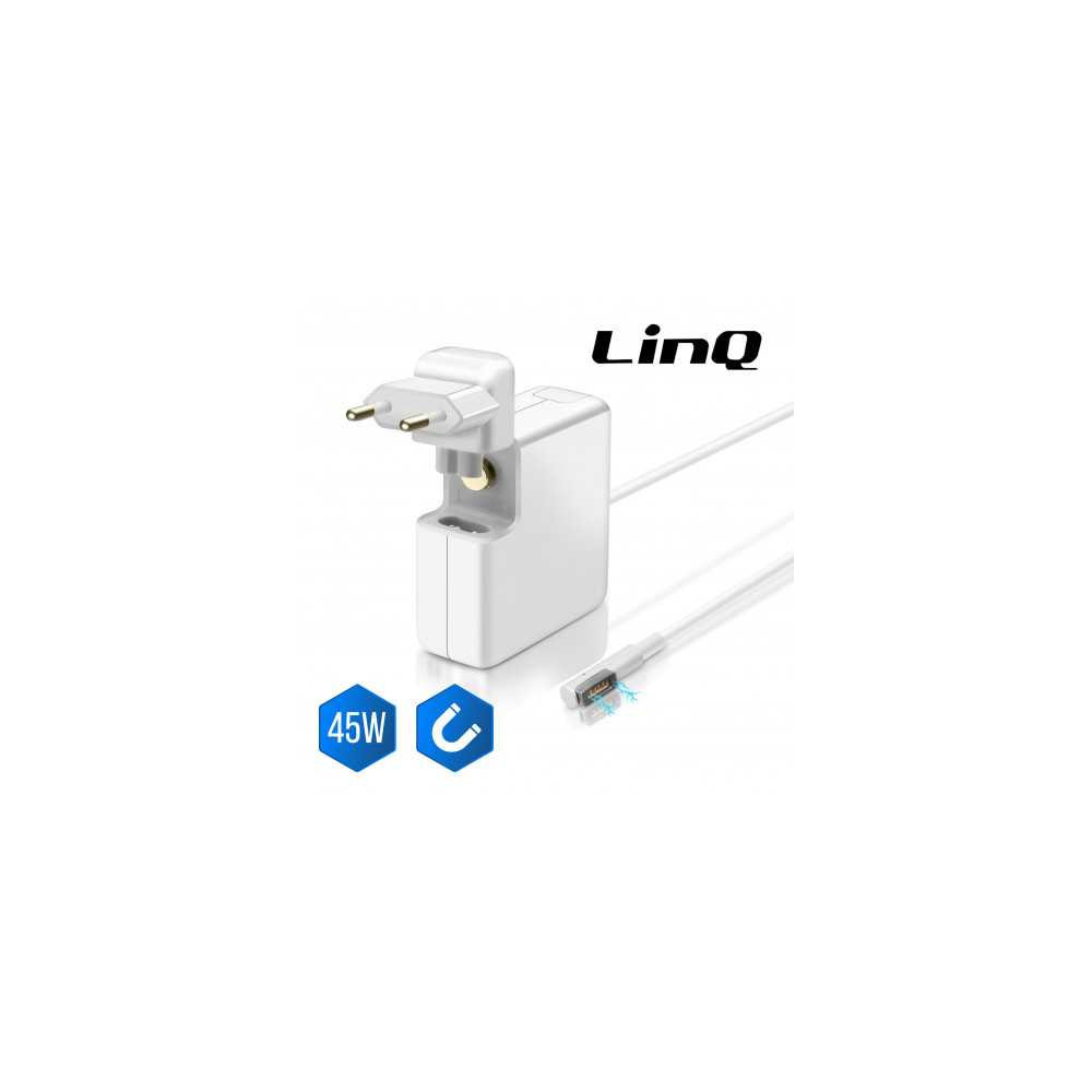 Chargeur Secteur MacBook MagSafe 45 W LinQ AP-45W - LCD-P