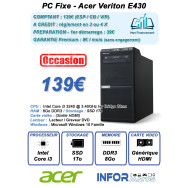 Acer Veriton E430 (Core i3/8Go/SSD1To/W10)