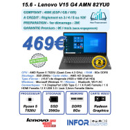 15.6 - Lenovo V15 G4 AMN 82YU00TVFR - 1FO
