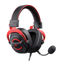 Casque Gamer filaire Havit Fuxi H2002E Pro (Noir/Rouge) - H2002E Pro - 1FO